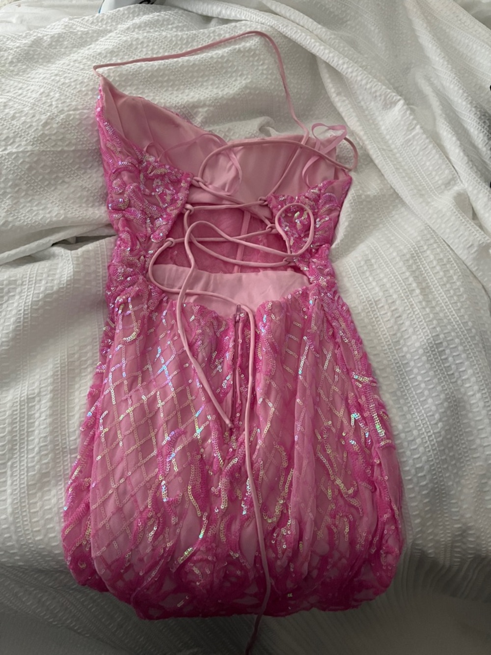 Pink sparkly Windsor dress - Picture 2 of 6